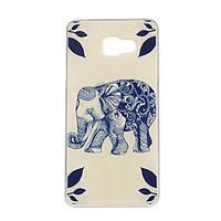 For Samsung Galaxy Case Pattern Case Back Cover Case Elephant TPU Samsung A7(2016) / A5(2016) / A3(2016) / A7 / A5 / A3