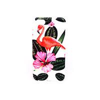 For Apple iPhone 7 Plus iPhone 7 iPhone 6s Plus iPhone 6 Plus iPhone 6s Frosted Embossed Pattern Case Back Cover Case Flamingo Hard PC for Apple