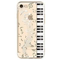 for apple iphone 7 6s case cover piano pattern painted tpu material so ...