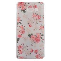For Samsung Galaxy Case Pattern Case Back Cover Case Flower TPU Samsung A7(2016) / A5(2016) / A3(2016)
