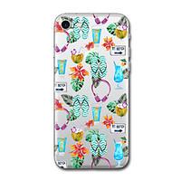 For iPhone 7 Plus 7 Case Cover Pattern Back Cover Case Tile Cartoon Fruit Soft TPU for iPhone 6s Plus 6 Plus 6s 6 5s 5 SE
