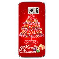 For Samsung Galaxy S7 S7 Edge Beautiful Christmas Tree TPU Soft Case Cove S6 Edge Plus