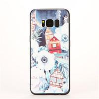 for samsung galaxy s8 pattern case back cover case scenery soft tpu