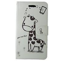 For Samsung Galaxy A5 2017 A3 2017 Case Cover Cartoon Giraffe Full Body Cover with Card and Stand Case A3 2016 A5 2016 A3 A5