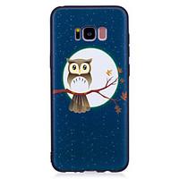 For Samsung Galaxy S8 S8 Plus Case Cover Owl Pattern Painted Feel TPU Soft Case Phone Case S7 Edge S7