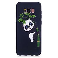 For Samsung Galaxy S8 S8 Plus Case Cover Panda Pattern Painted Feel TPU Soft Case Phone Case S7 Edge S7