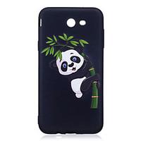 For Samsung Galaxy J5(2017) J3(2017) Case Cover Panda Pattern Painted Embossed Feel TPU Soft Case Phone Case J510 J710 J310 J7(2017)