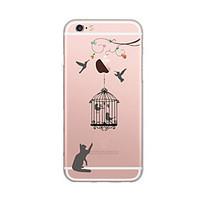 For Case Cover Ultra Thin Pattern Back Cover Case Cat Soft TPU for iPhone 7 Plus 7 6s Plus 6 Plus 6s SE 5S 5