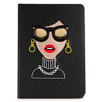 For Apple iPad Mini1 2 3/4 Case Cover with Stand Flip Pattern Full Body Case Sexy Lady Hard PU Leather