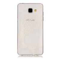 for samsung galaxy a32017 a52017 case cover transparent pattern back c ...