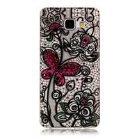 For Samsung Galaxy A3(2017) A5(2017) Case Cover Transparent Pattern Back Cover Case Butterfly Soft TPU for A5(2016) A3(2016)