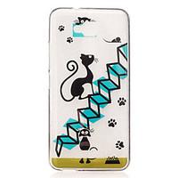 For Asus Zenfone 3 Max ZC520TL Case Cover Cartoon Cat Pattern Back Cover Soft TPU