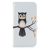 For Samsung Galaxy A5 (2017) A3 (2017) Case Cover Owl Pattern PU Material Card Stent Wallet Phone Case A5 (2016) A3 (2016)