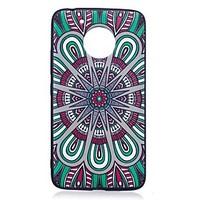 for motorola moto g5 plus case cover mandala pattern relief back cover ...