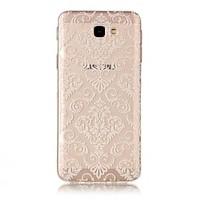 For Samsung Galaxy J5 (2017) J5 Prime Case Cover Transparent Pattern Back Cover Case Flower Soft TPU for J7 Prime J7 (2016) J7 (2017) J7 J5 (2016)