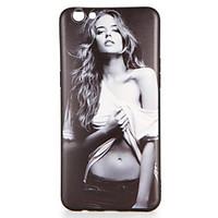 For OPPO R9s R9s Plus Case Cover Pattern Back Cover Case Sexy Lady Soft TPU R9 R9 Plus