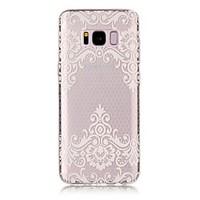 For Samsung Galaxy S8 Plus S8 Case Cover Transparent Pattern Back Cover Case Flower Soft TPU for S7 edge S7 S6 edge S6 S5