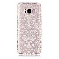 For Samsung Galaxy S8 Plus S8 Case Cover Transparent Pattern Back Cover Case Flower Soft TPU for S7 edge S7 S6 edge S6 S5