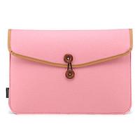 For MacBook Pro Air 11 13 Inch Sleeves Textile Simple Portable Notebook Bag Solid Color Laptop Sleeves 13