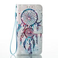 For Huawei P8 Lite (2017) P9 Lite Card Holder Wallet Pattern Case Full Body Case Dream Catcher Hard PU Leather