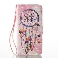 For Huawei P8 Lite (2017) P9 Lite Card Holder Wallet Pattern Case Full Body Case Dream Catcher Hard PU Leather