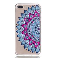 For iPhone 7Plus 7 TPU Material Half Flower Pattern Relief Phone Case 6s Plus 6Plus 6S 6 SE 5s 5