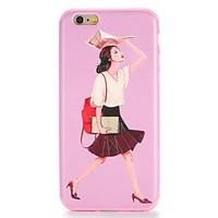 For Apple iPhone 7 7Plus Case Cover Pattern Back Cover Case Sexy Lady Soft TPU 6s Plus 6 Plus 6s 6