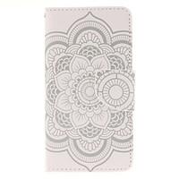 For Samsung Galaxy Case Card Holder / with Stand / Flip / Pattern / Magnetic Case Full Body Case Mandala PU Leather Samsung A3