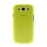 For Samsung Galaxy Case Frosted / Translucent Case Back Cover Case Solid Color PC Samsung S3