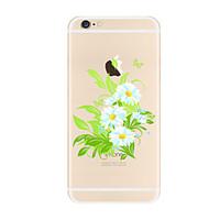 For Beautiful Pattern Case Flower Soft TPU for Apple iPhone 7 Plus 7 iPhone 6 Plus 6 iPhone 5 SE 5C iPhone 4