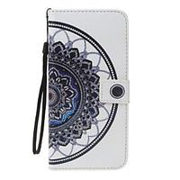 For Samsung Galaxy S8 Plus S8 Case Cover Card Holder Wallet with Stand Flip Pattern Full Body Case Mandala Hard PU Leather for S7 edge S7