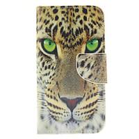 For Samsung Galaxy Case Card Holder / Wallet / with Stand / Flip Case Full Body Case Animal PU Leather Samsung S6