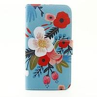 For Samsung Galaxy S7 Edge Card Holder / Wallet / with Stand / Flip / Pattern Case Full Body Case Flower PU Leather SamsungS7 edge / S7 /
