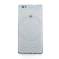 for huawei case p8 p8 lite transparent case back cover case mandala so ...