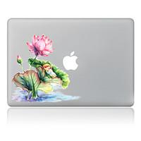 For MacBook Air 11 13/Pro13 15/Pro With Retina13 15/MacBook12 Lotus Decorative Skin Sticker