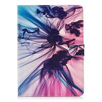 For Apple iPad 4 3 2 Case Cover Silk Pattern Painted Card Stent Wallet PU Skin Material Flat Protective Shell