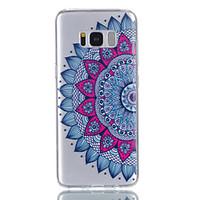 For Samsung Galaxy S8 S8 plus Case Cover Datura Flowers Pattern Relief Varnish Does Not Fade TPU Material Phone Case S7 S7Edge S6 S5