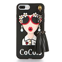 For DIY Case Back Cover Case Sexy Lady Soft TPU for Apple iPhone 7 Plus iPhone 7 iPhone 6s Plus iPhone 6 Plus iPhone 6s iPhone 6