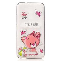 For Asus Zenfone 3 Max ZC520TL Case Cover Cartoon Bear Pattern Back Cover Soft TPU