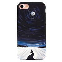 For Apple iPhone 7 7 Plus 6S 6 Plus Case Cover Star Moonlight Pattern Decal Skin Care Touch PC Material Phone Case