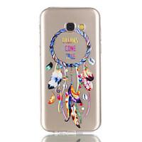 For Samsung Galaxy A5(2017) A3(2017) Phone Case TPU Material Wind Chimes Pattern Relief Phone Case