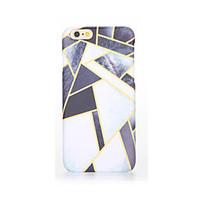 For Frosted Case Back Cover Case Geometric Pattern Hard PC for Apple iPhone 7 Plus iPhone 7 iPhone 6s Plus/6 Plus iPhone 6s/6