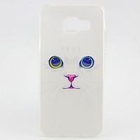 For Samsung Galaxy Case Pattern Case Back Cover Case Cat TPU Samsung A5(2016) / A3(2016)