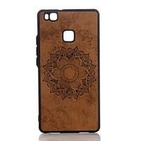 For Huawei P10 Plus P10 Embossed Case Back Cover Case Mandala Hard PU Leather for P9 Lite P8 Lite (2017) Mate9