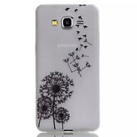 For Samsung Galaxy Case Glow in the Dark / Pattern Case Back Cover Case Dandelion TPU SamsungJ3 / J1 Ace / Grand Prime / Grand Neo / Core