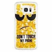 For Samsung Galaxy S7 edge S7 Flowing Liquid Pattern Case Back Cover Case Cartoon Soft TPU for S6 edge S6 S5