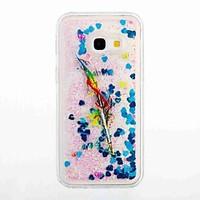 For Samsung Galaxy A3(2017) A5(2017) Flowing Liquid Pattern Case Back Cover Case Feathers Soft TPU for A5(2016) A3(2016)