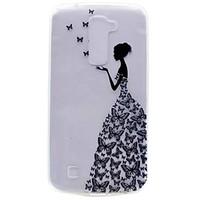 for lg k10 k7 nexus 5x x power butterfly girl painting tpu phone case