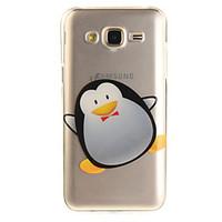 For Samsung Galaxy J5 J5(2016) J3 J3(2016) G530 Case Cover Penguin Pattern IMD Process Painted TPU Material Phone Case