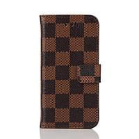 For iPhone 5 Case Card Holder / Wallet / with Stand / Flip / Pattern Case Full Body Case Geometric Pattern Hard PU LeatheriPhone 7 Plus /